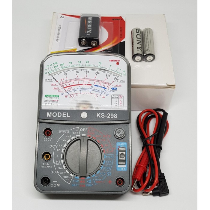 HIGH PERFORMANCE ANALOG MULTIMETER / ANALOG MULTITESTER / VOM METER