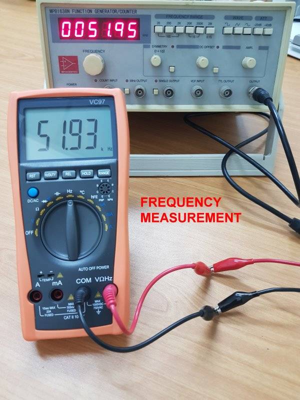 AUTO RANGING 3 3/4 DIGITAL MULTIMETER / MULTI TESTER, 4000 COUNT, VC97