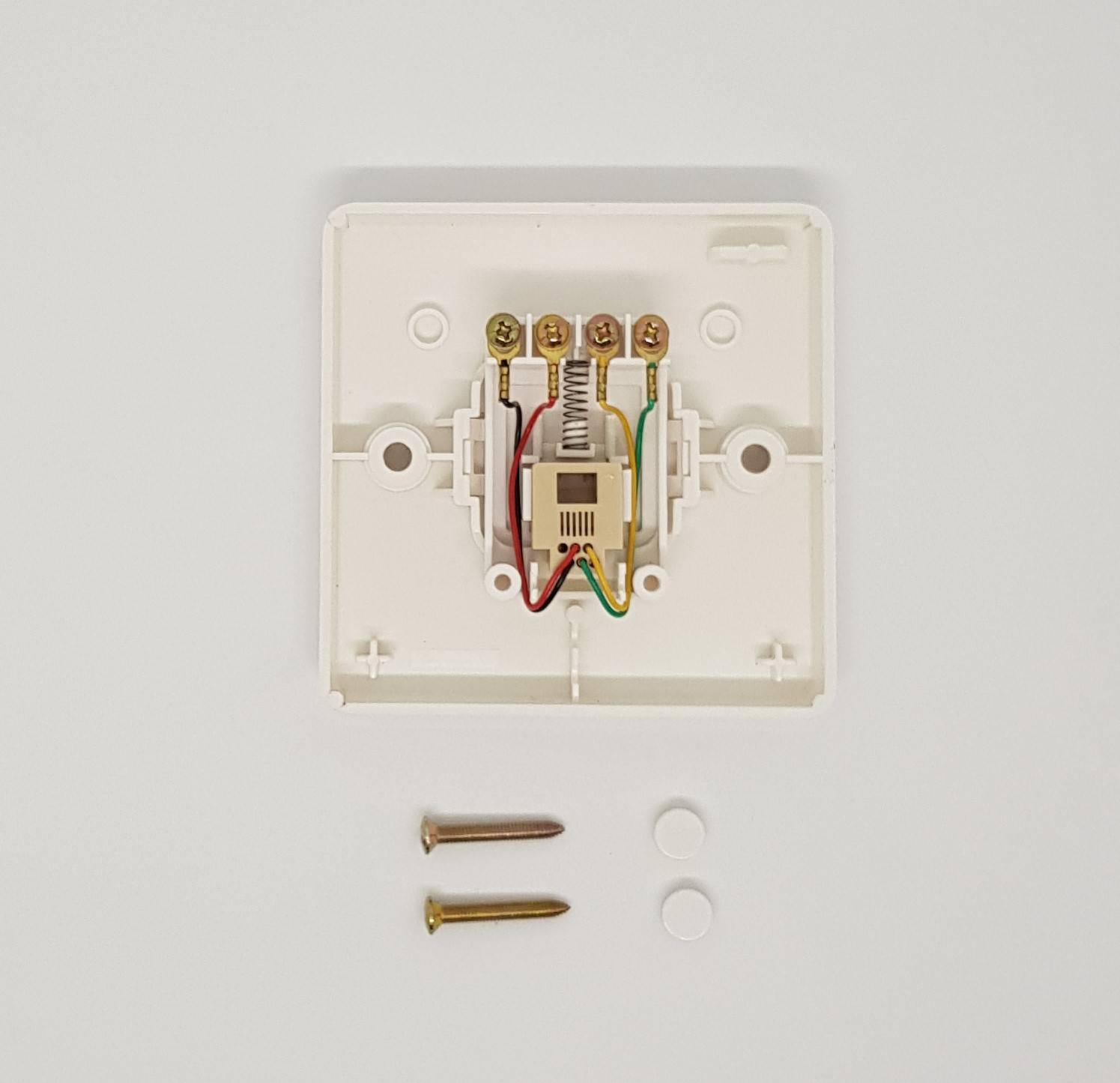 1 GANG TELEPHONE JACK ( RJ11 ) OUTLET / FACEPLATE KIT, IEM