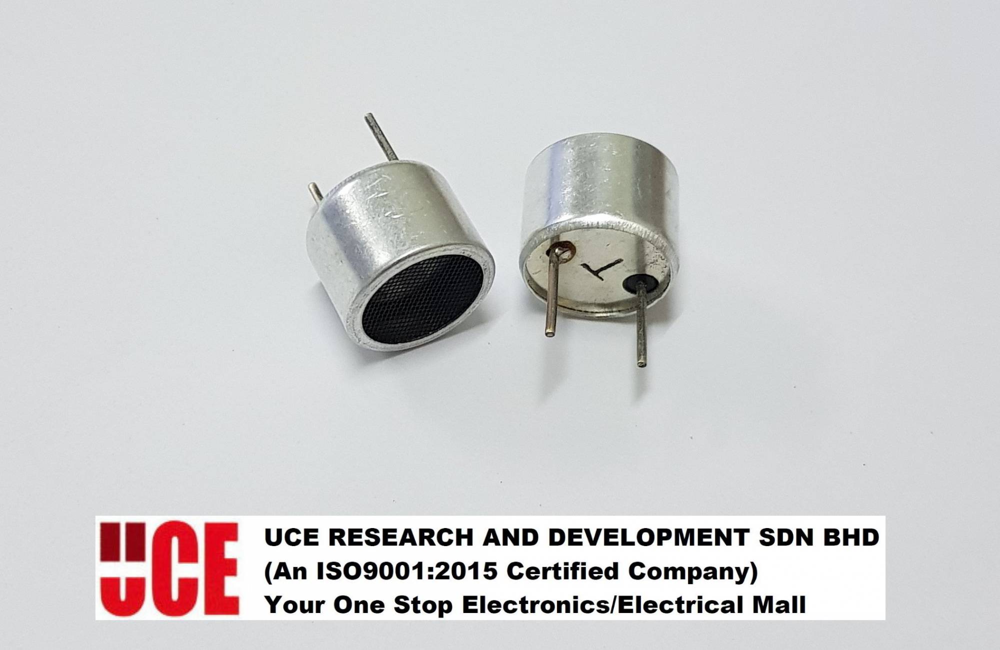 ULTRASONIC SENSOR, TRANSMITTER AND RECEIVER, PIEZOELECTRIC, 40KHZ