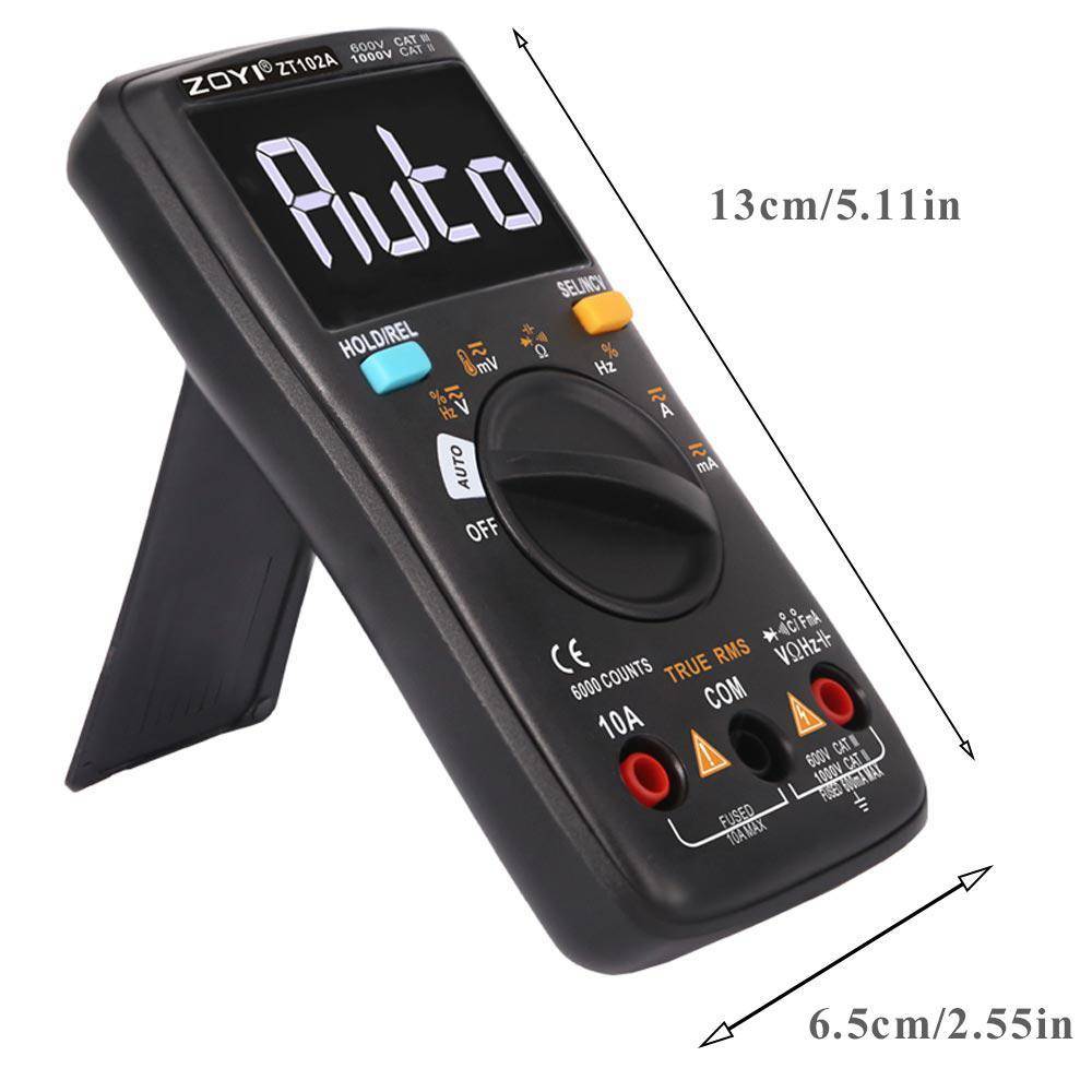 ZOTEK / ZOYI ZT102A HIGH PRECISION 6000 COUNTS SMART / INTELLIGENT AUTO