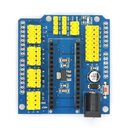 ARDUINO NANO V3.0 MULTIPURPOSE PROTOTYPE SHIELD IO EXTENSION EXPANSION ...