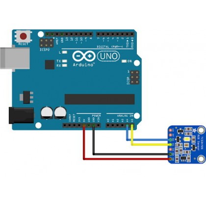TCS34725 RGB COLOUR SENSOR WITH IR FILTER AND WHITE LED FOR ARDUINO AND ...