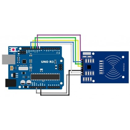MIFARE MFRC-522 RC522 RFID READER / WRITER IC CARD MODULE 13.56MHZ FOR ...