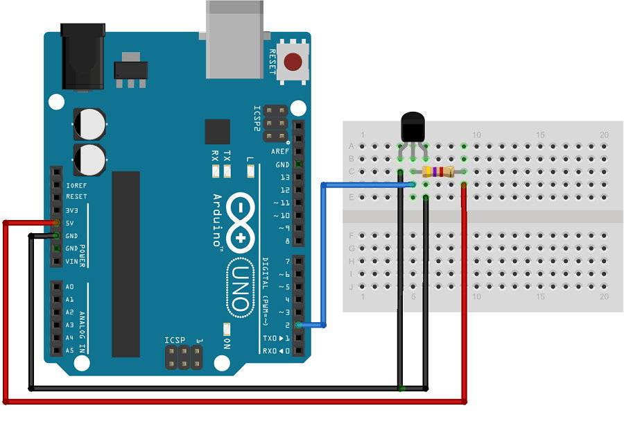 DS18B20 DIGITAL TEMPERATURE SENSOR THERMOMETER FOR ARDUINO, RASPBERRY ...