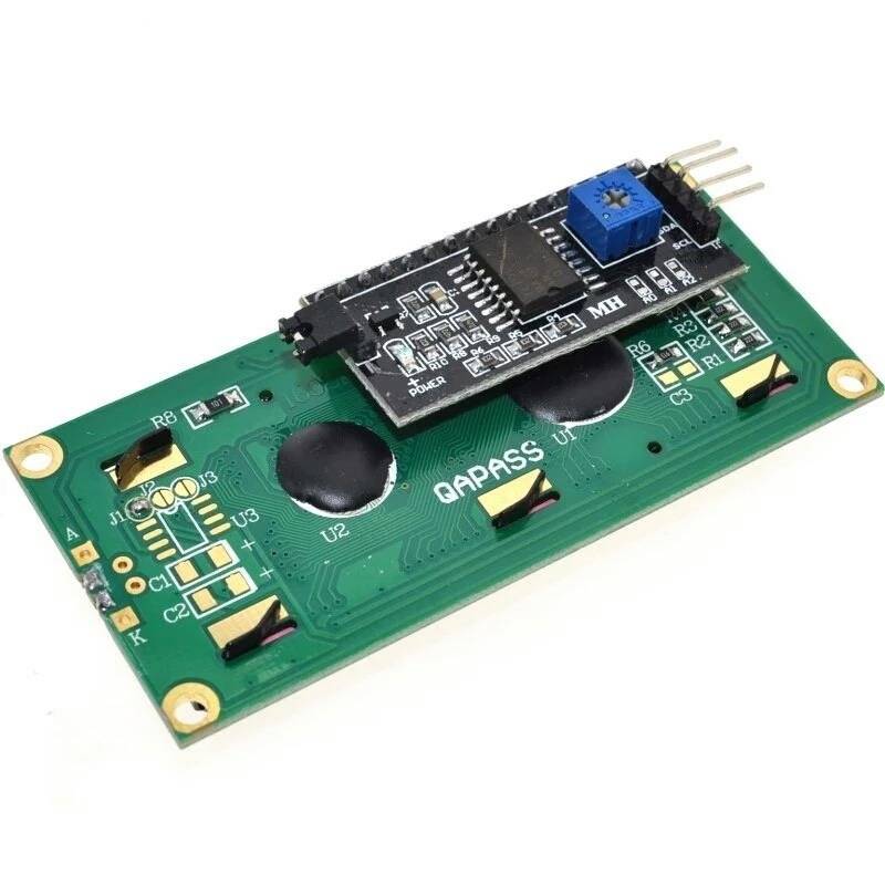 IIC / I2C SERIAL SPI INTERFACE LCD DAUGHTER BOARD MODULE FOR LCD1602 ...