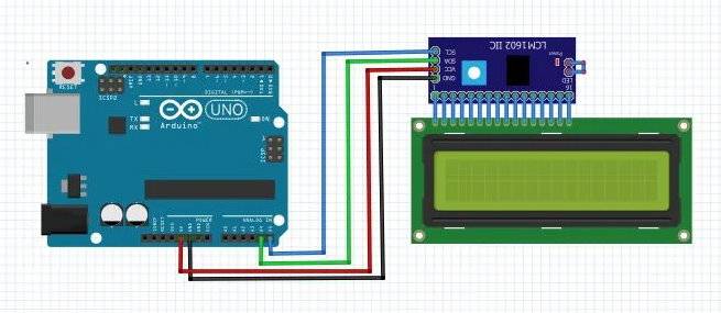 IIC / I2C SERIAL SPI INTERFACE LCD DAUGHTER BOARD MODULE FOR LCD1602 ...