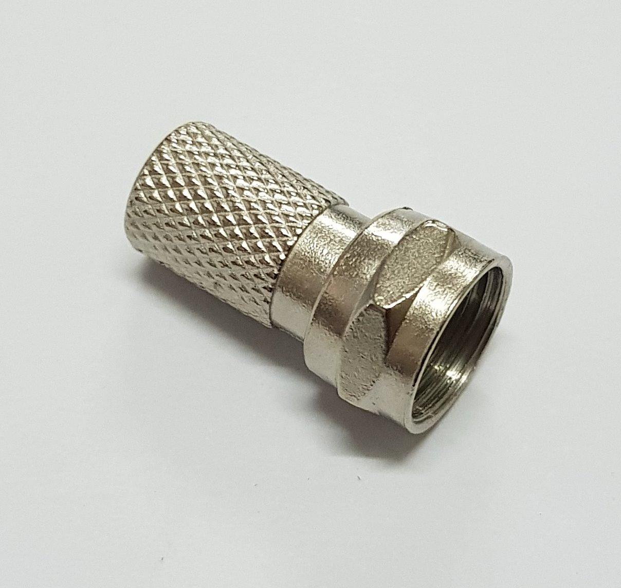 F TYPE CONNECTOR, TWIST ON ( RG6 )