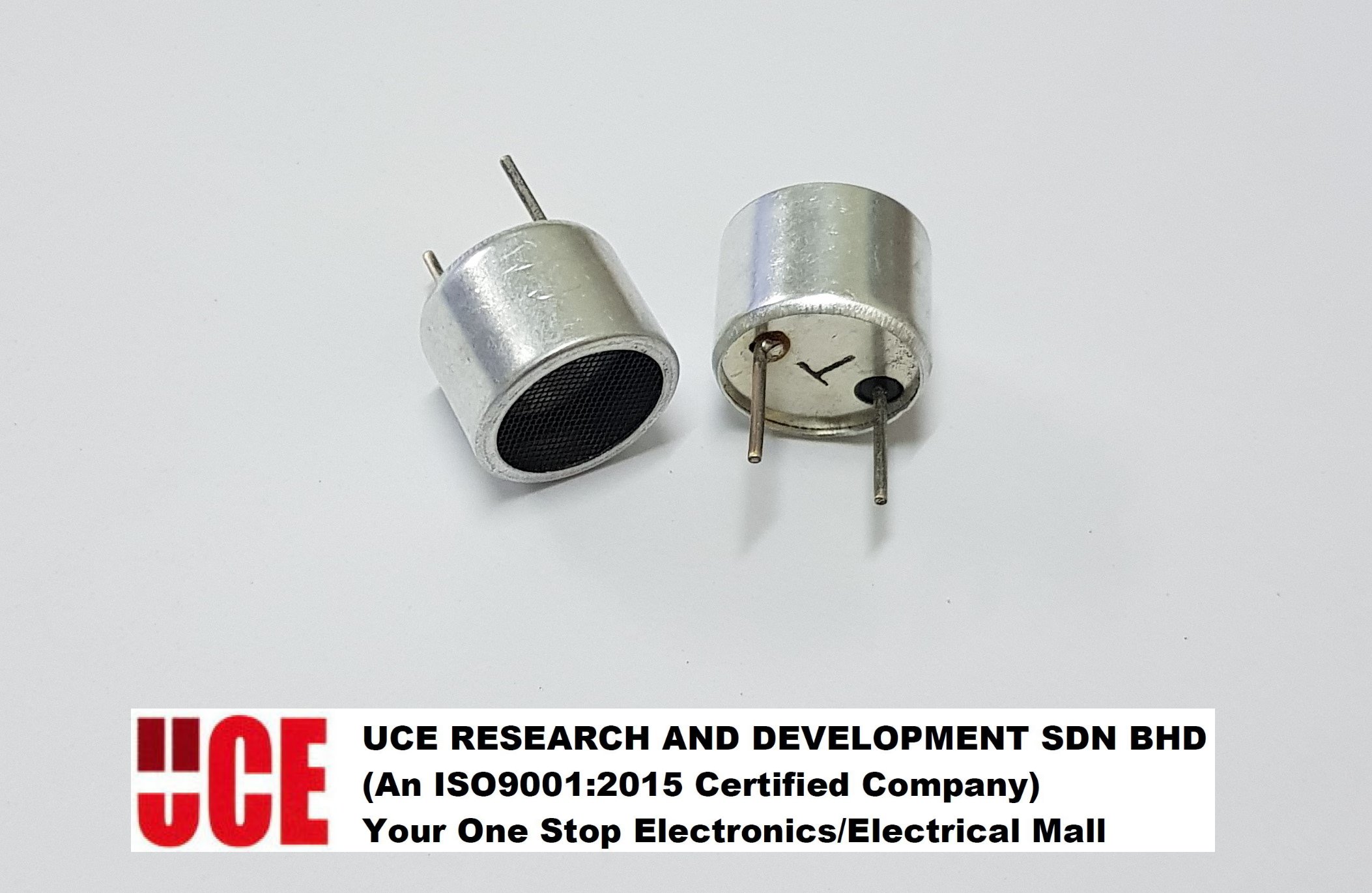 ULTRASONIC SENSOR, TRANSMITTER AND RECEIVER, PIEZOELECTRIC, 40KHZ