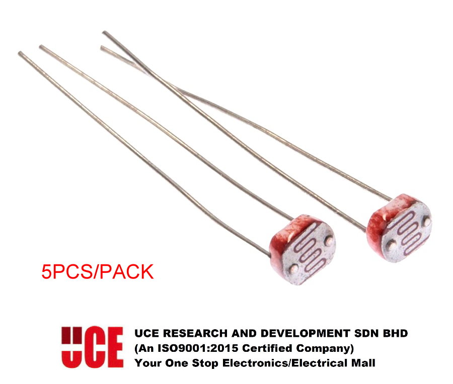 LIGHTDEPENDENT RESISTOR LDR / PHOTORESISTOR / PHOTOCONDUCTIVE CELL
